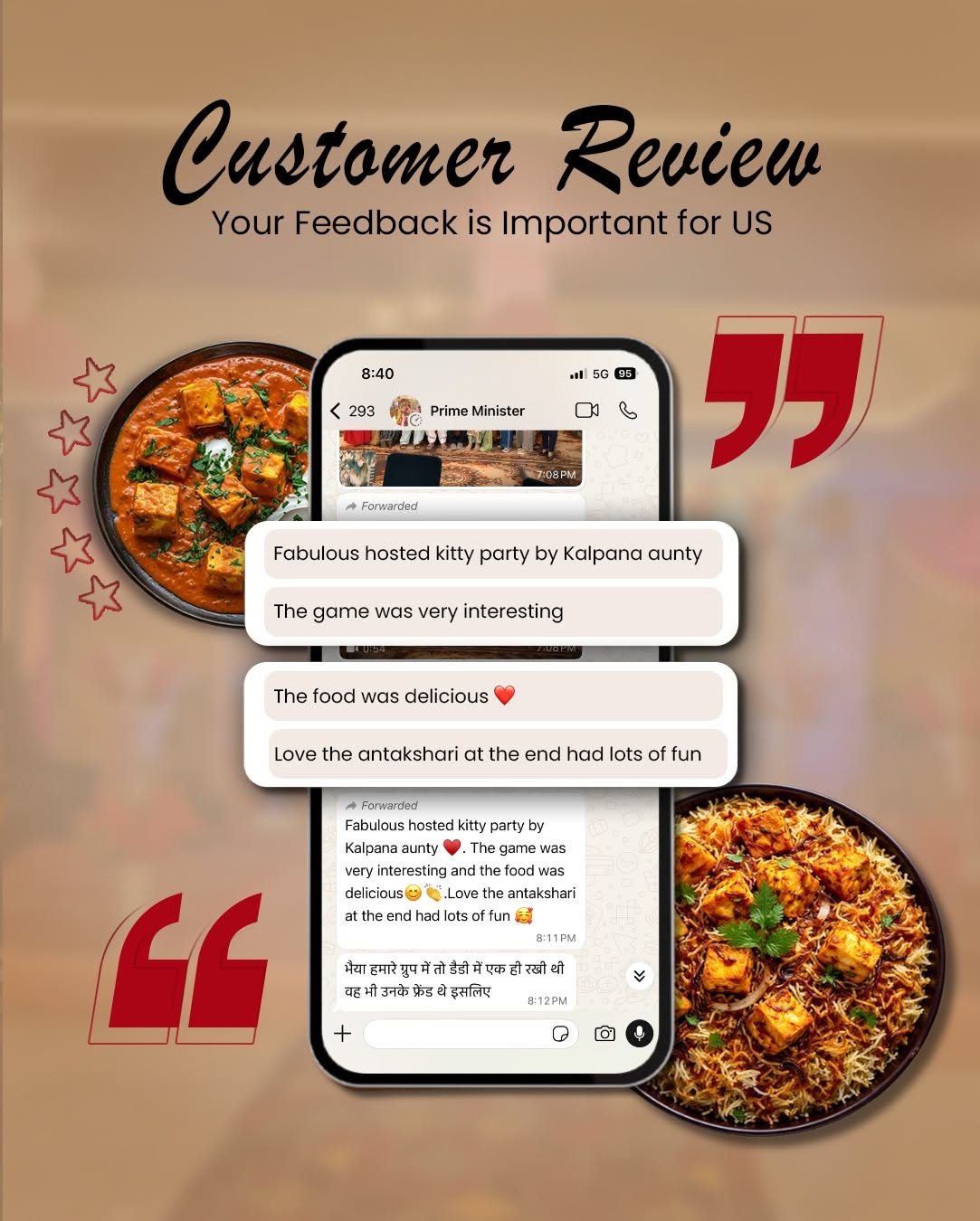 Chat Screenshot Review template