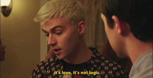 gif it's love, it's not logic