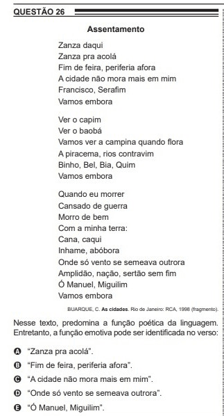 eixos cognitivos no enem