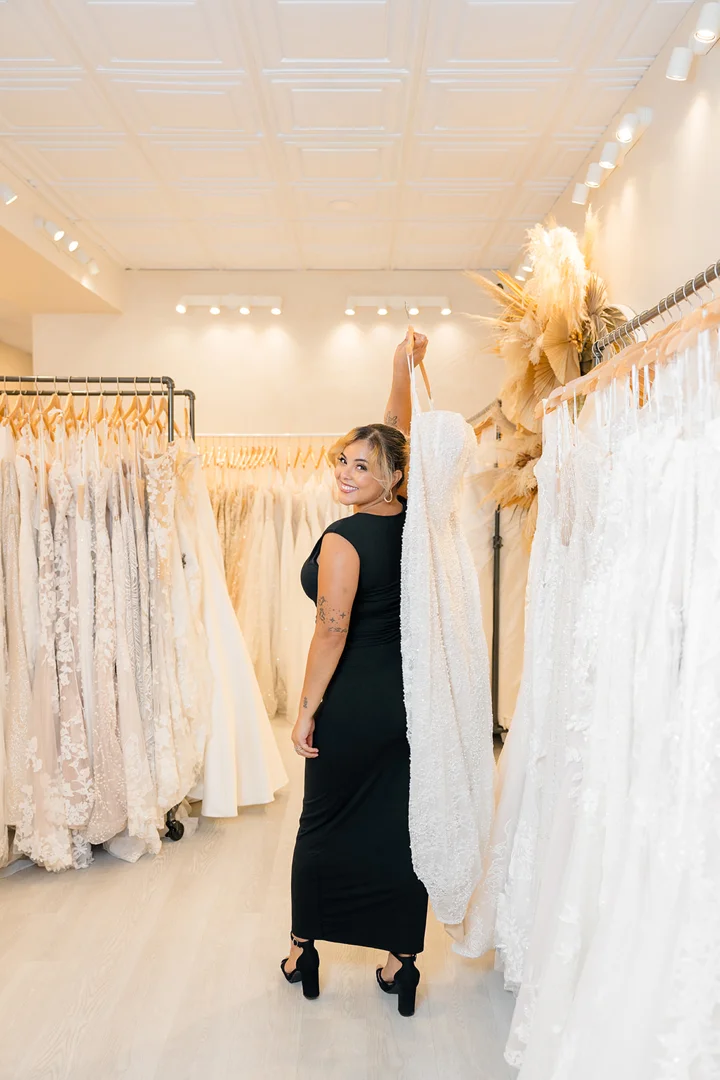 bride celebrating gown selection theory bridal house bride celebrating gown selection theory bridal house