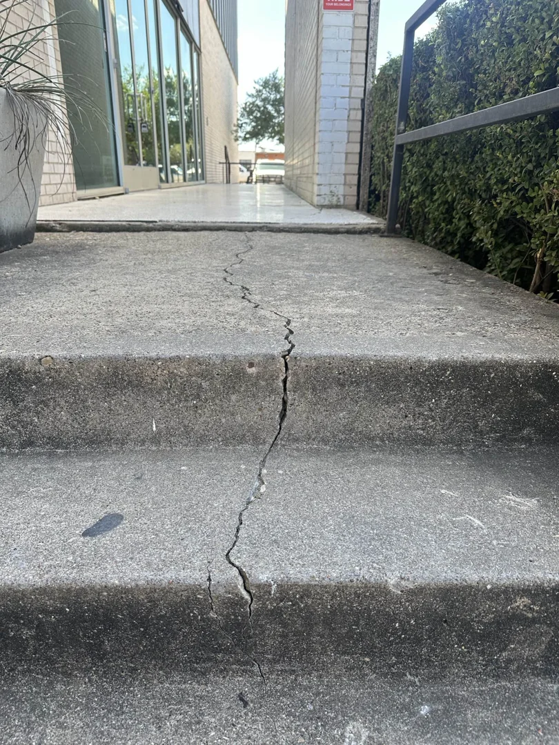 concrete step patching and crack sealing concrete step patching and crack sealing