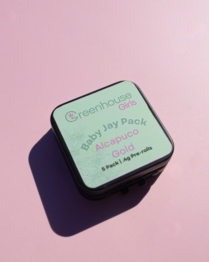 Greenhouse Girls flat lay merch - 420 wear