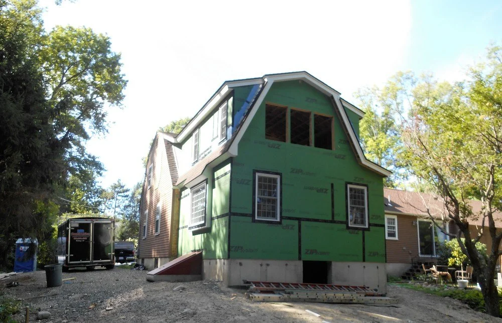 structural framing on a flat roof house structural framing on a flat roof house