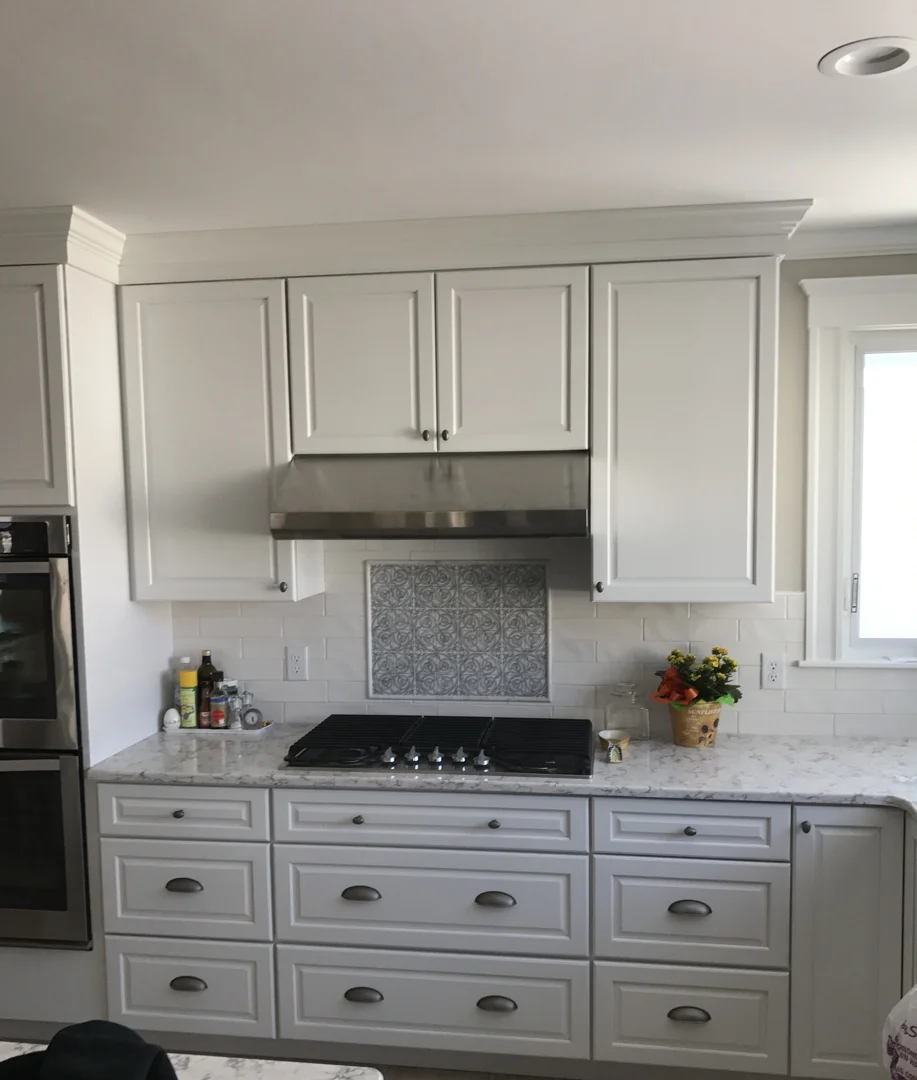 modern open-concept kitchen with high-end finishes