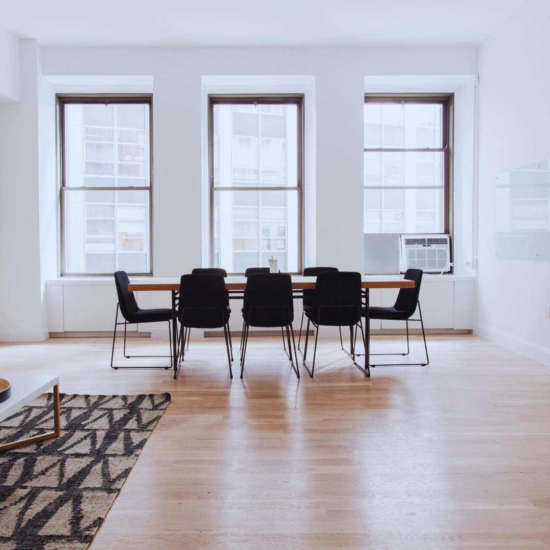 A modern Melbourne living room where a recent building inspection has confirmed structural integrity - building inspections