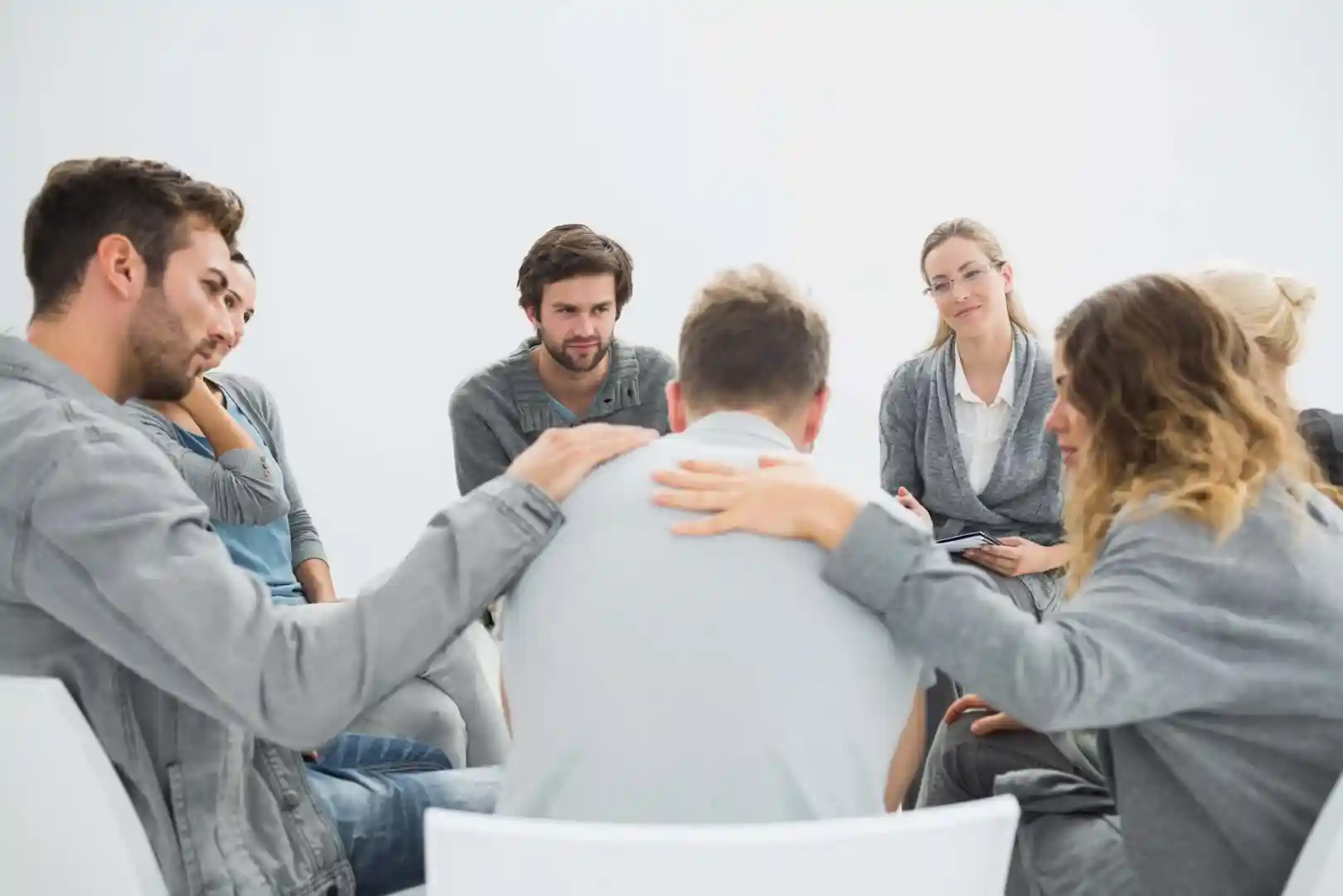 Supportive group therapy session - rehab alcohol california Supportive group therapy session - rehab alcohol california