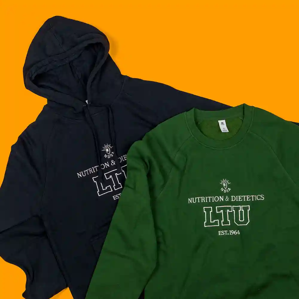 A close-up shot showing the high-quality embroidered logo on a fleece jacket - Promotional clothing online A close-up shot showing the high-quality embroidered logo on a fleece jacket - Promotional clothing online