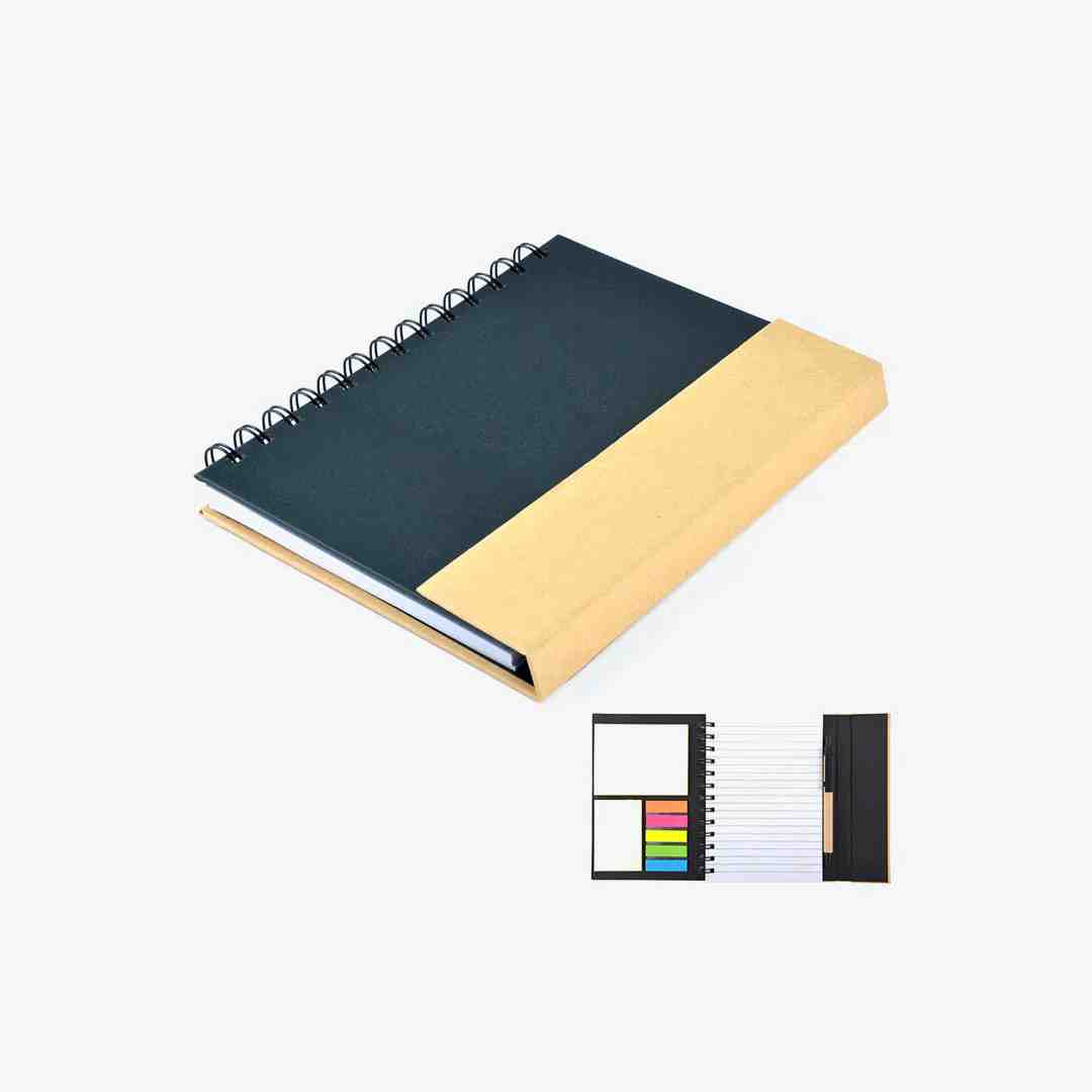 Promo Brands Recycled Paper Notebook - eco friendly branded notebooks
