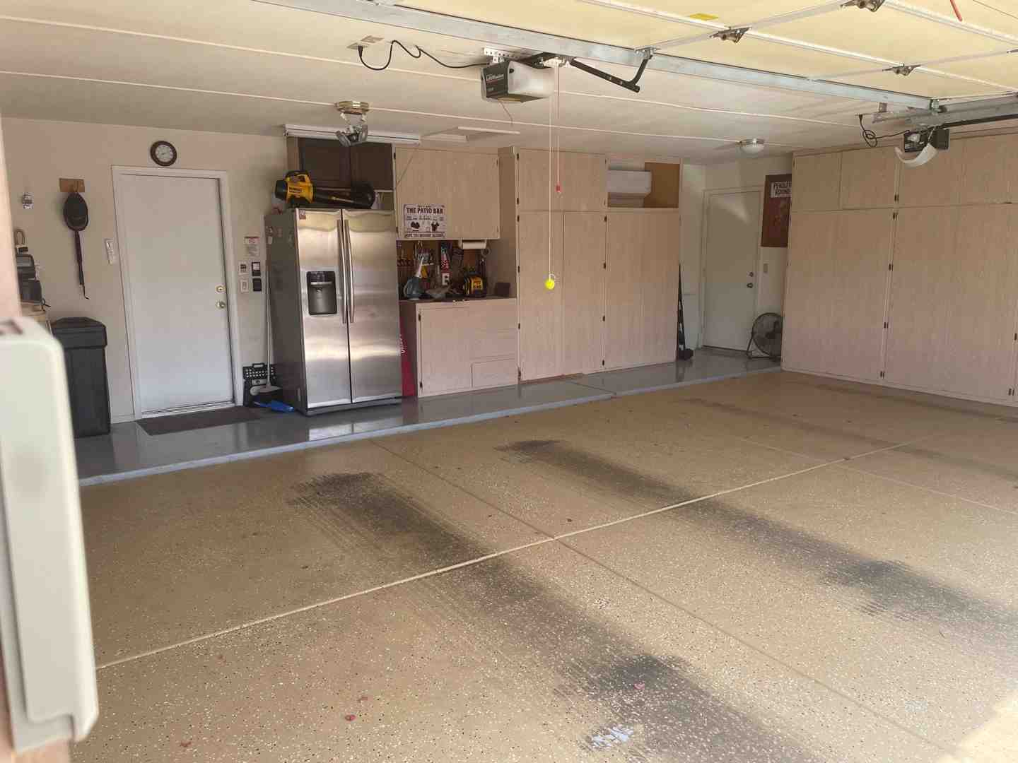 Epoxy Floor Damage - epoxy floor refinishing