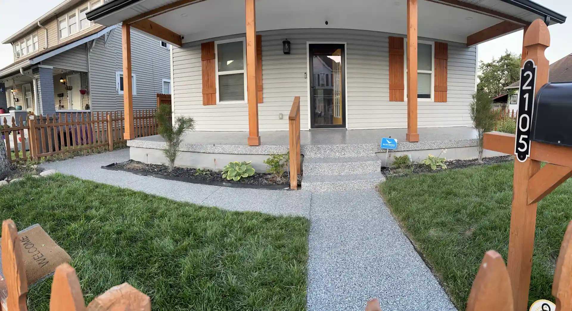 beautifully finished polyaspartic coated porch - remove concrete skim coat on porch beautifully finished polyaspartic coated porch - remove concrete skim coat on porch