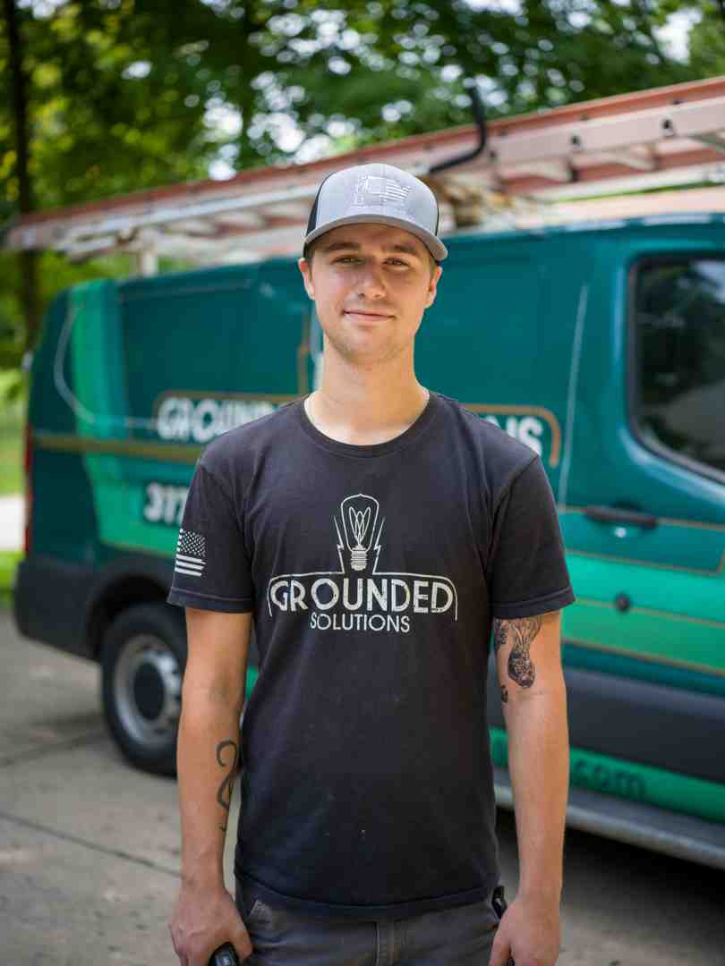 Grounded Solutions electrician responding to emergency - Greenwood commercial electrician