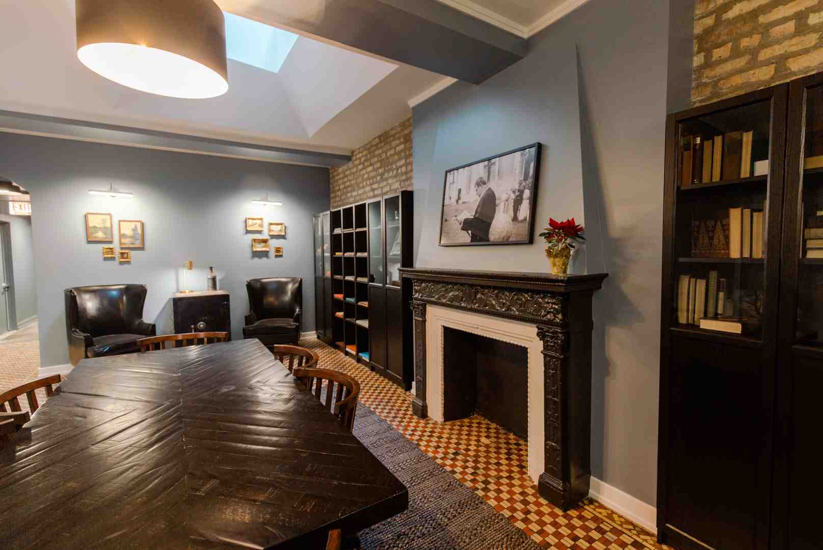 modern co-working space within an apartment building - new apartments in san diego