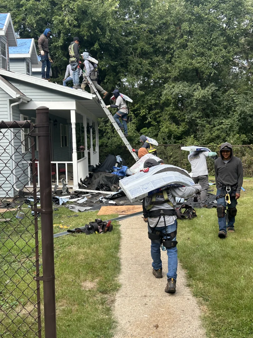 Certified roofing contractor performing a 127-point inspection - asphalt roofers near me Certified roofing contractor performing a 127-point inspection - asphalt roofers near me