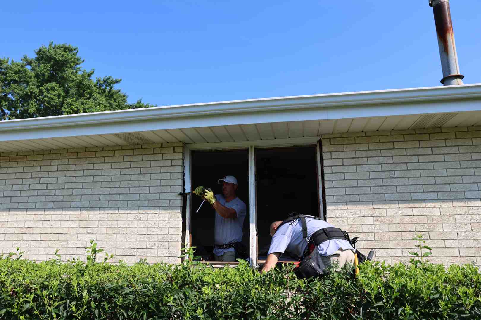 a professional window installation - casement window replacement