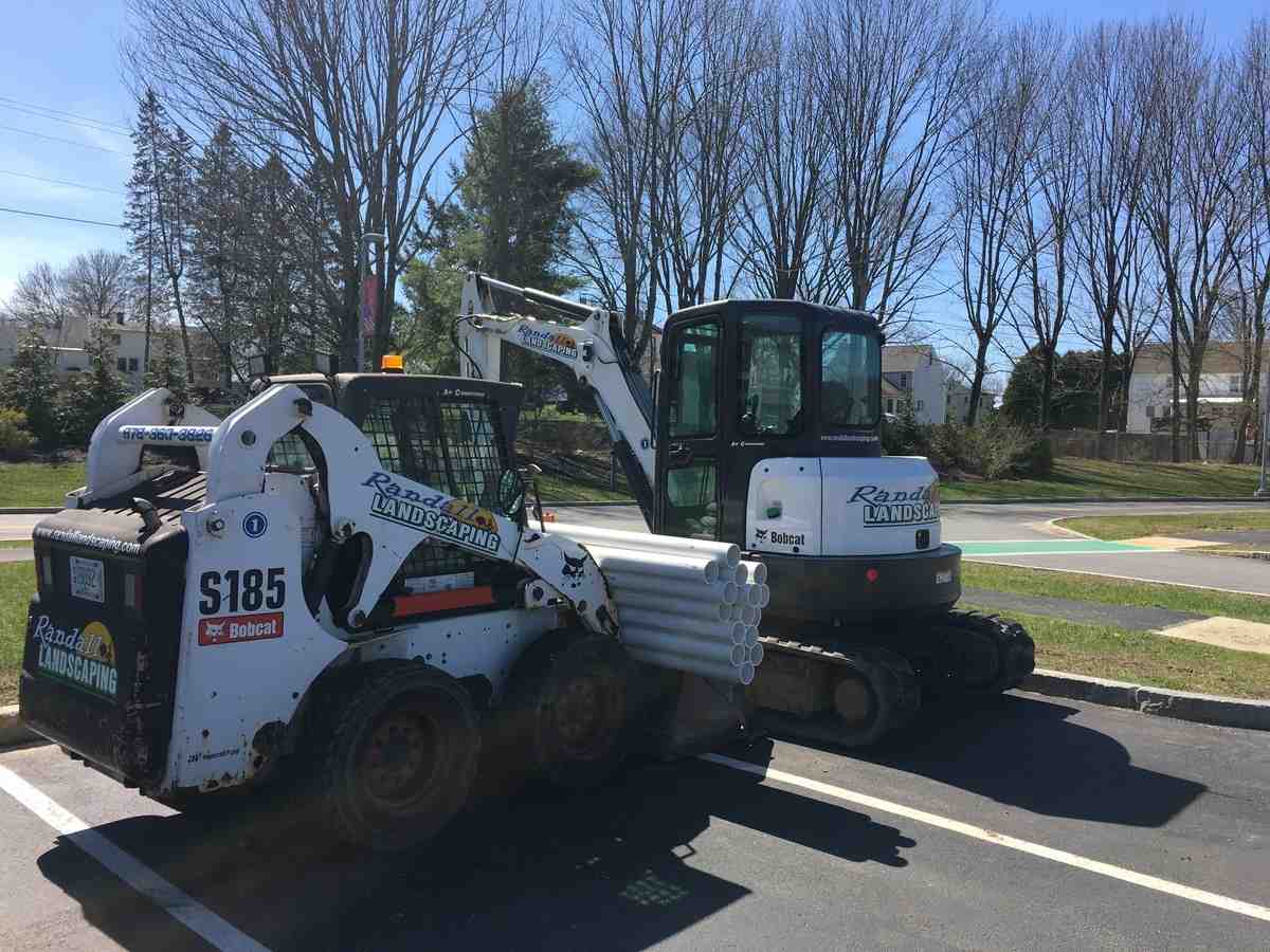 Skid Steer in Action - commercial snow removal equipment