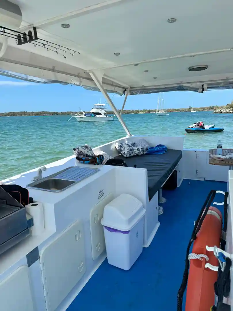 image of a guide giving a safety briefing to renters - jet ski rental cost