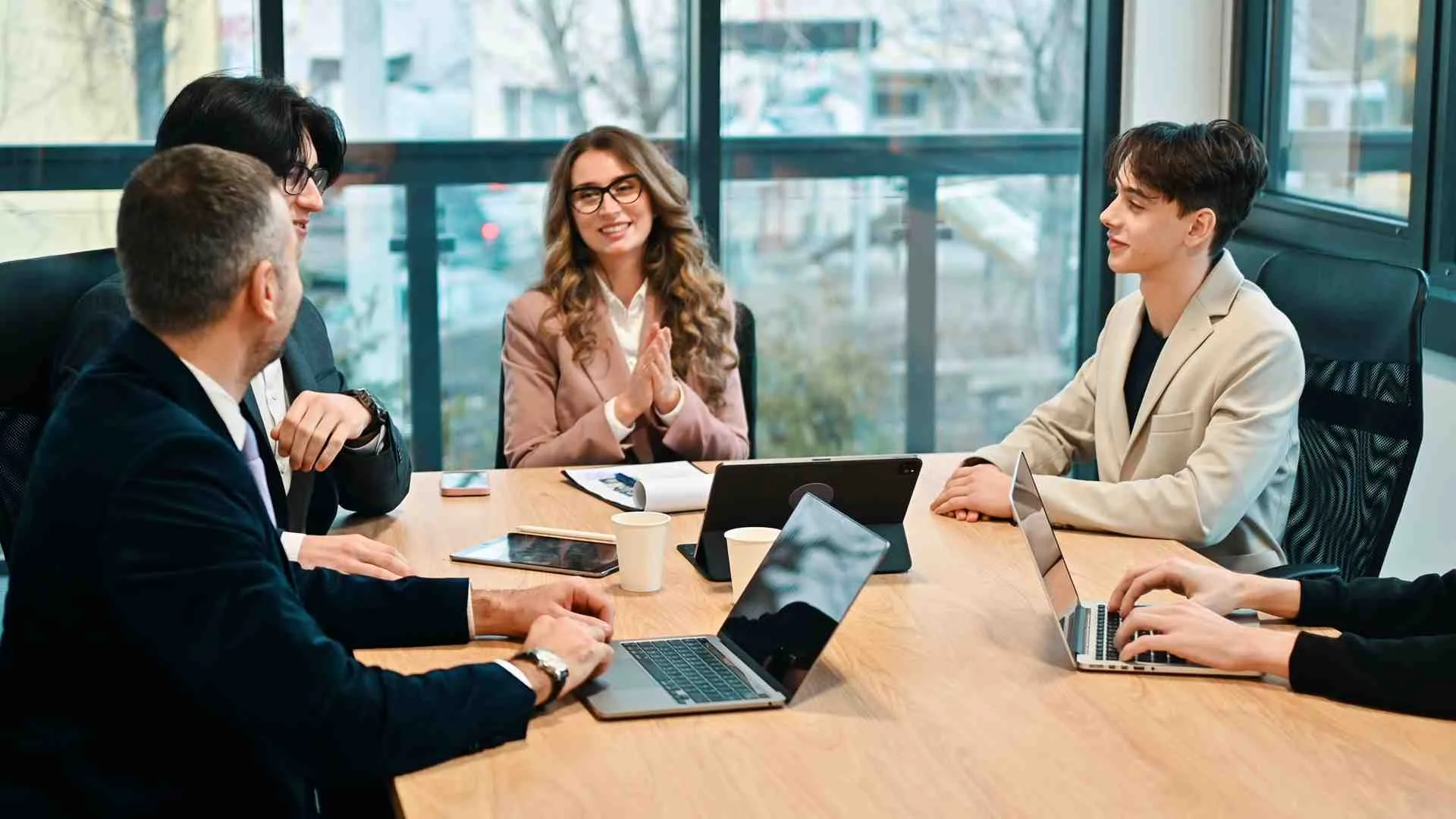 Collaborative team environment working on a Dynamics 365 implementation