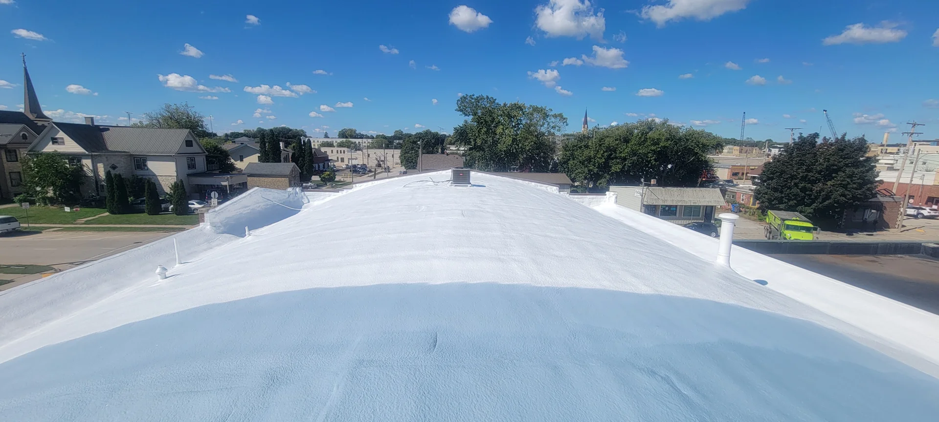 fluid-applied roof coating application fluid-applied roof coating application