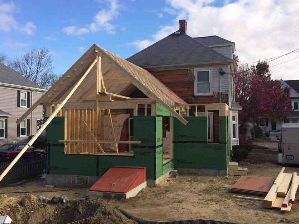 House Framing - building a house in massachusetts