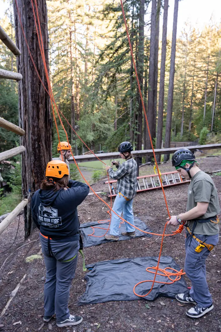 team participating in an outdoor activity - corporate retreats in San Francisco