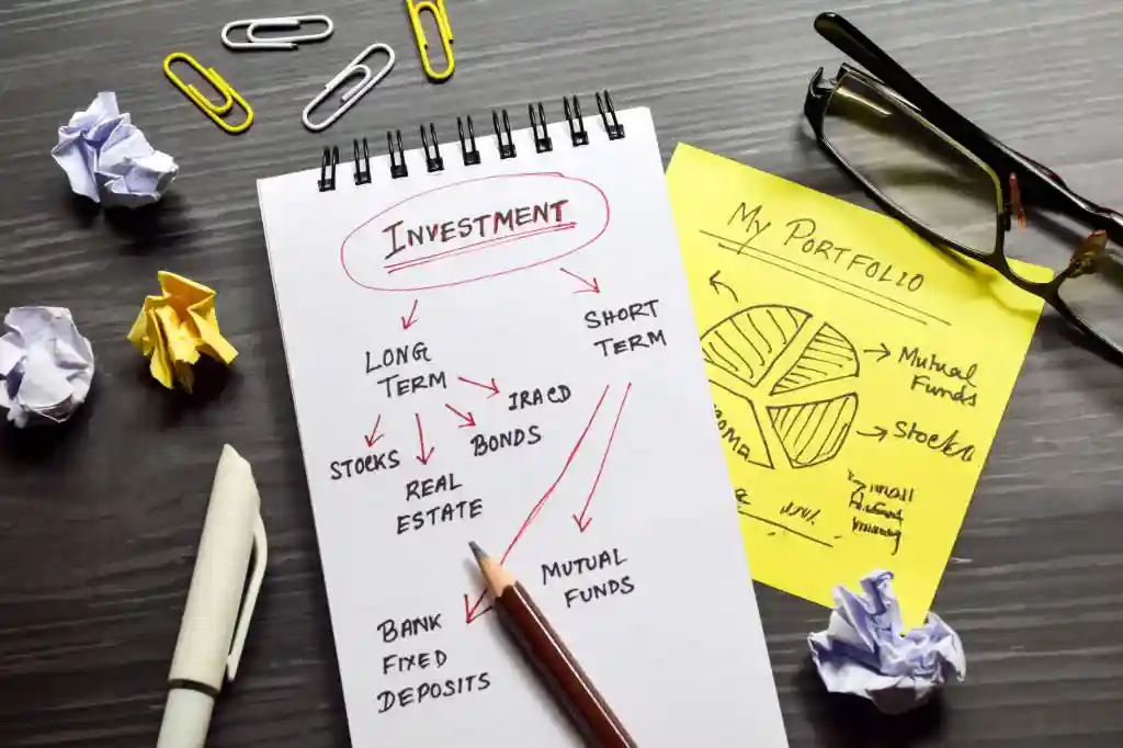 portfolio compressed documents on a table - financial and legal guidance
