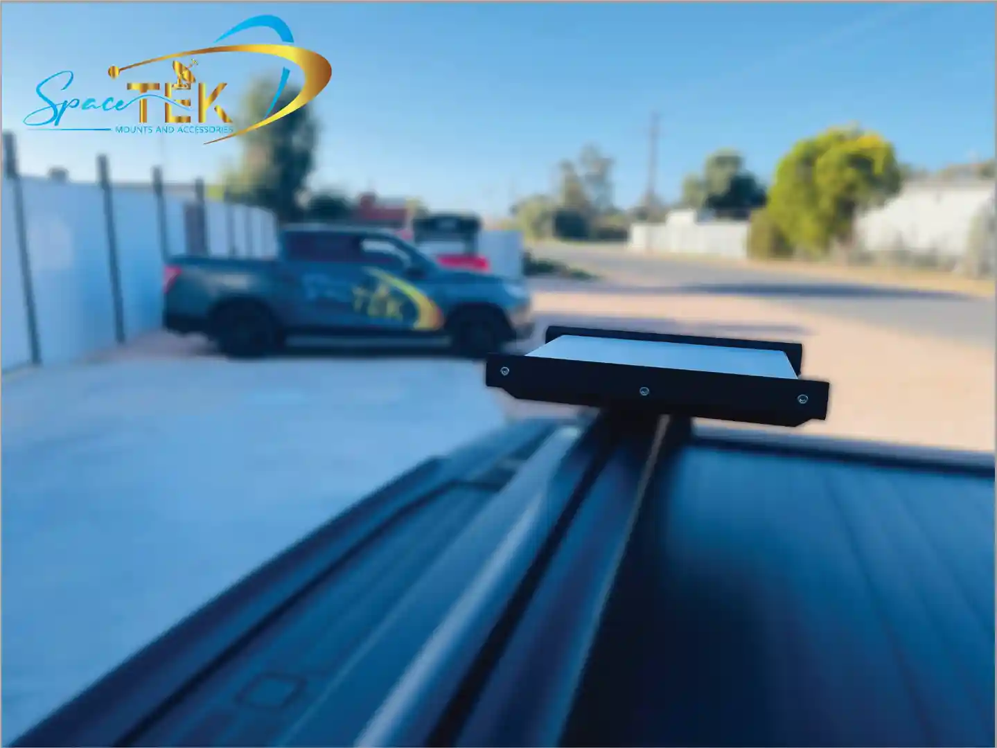 a subtle but strong SpaceTek stand