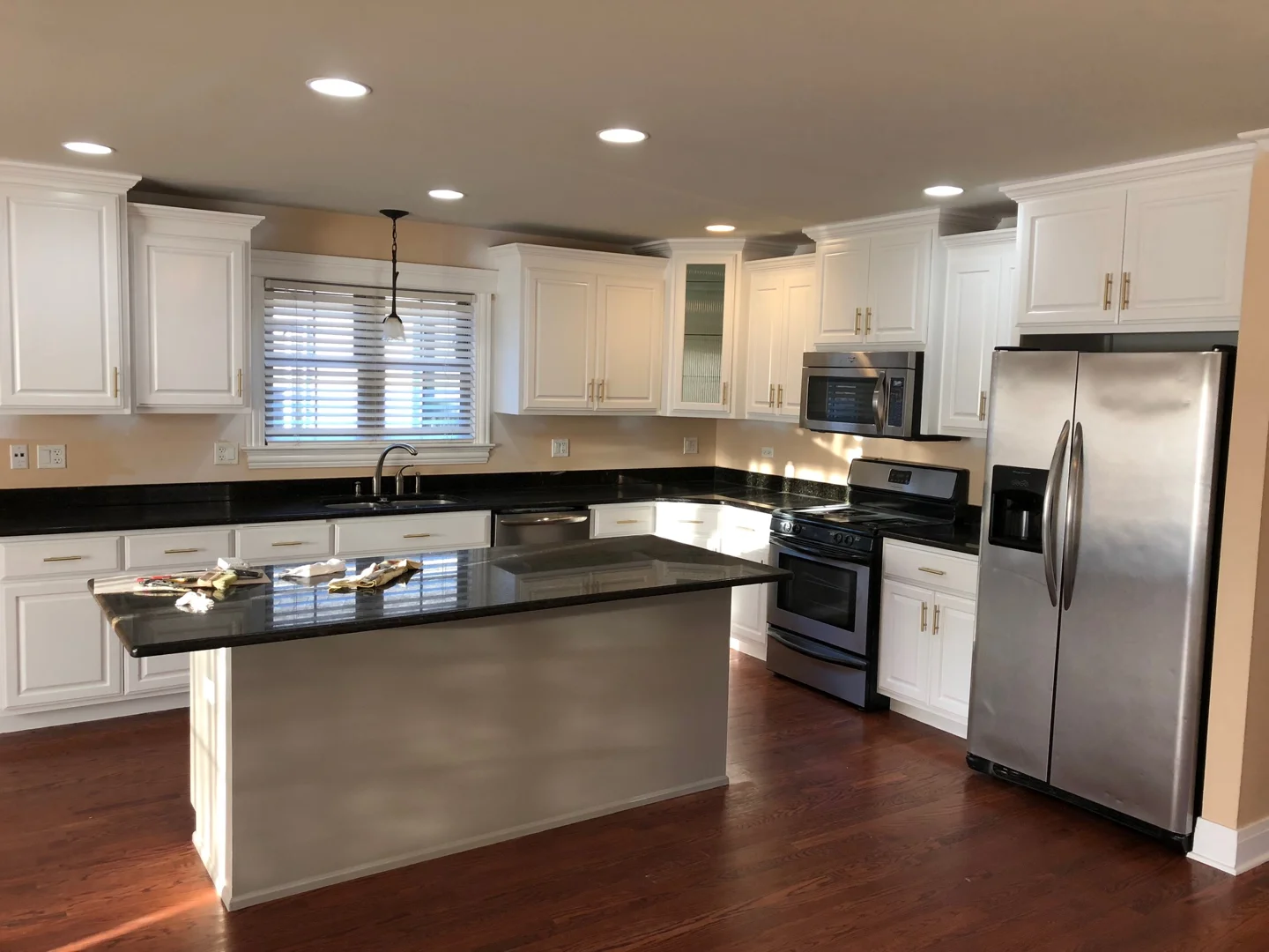 space saving small Chicago kitchen layout