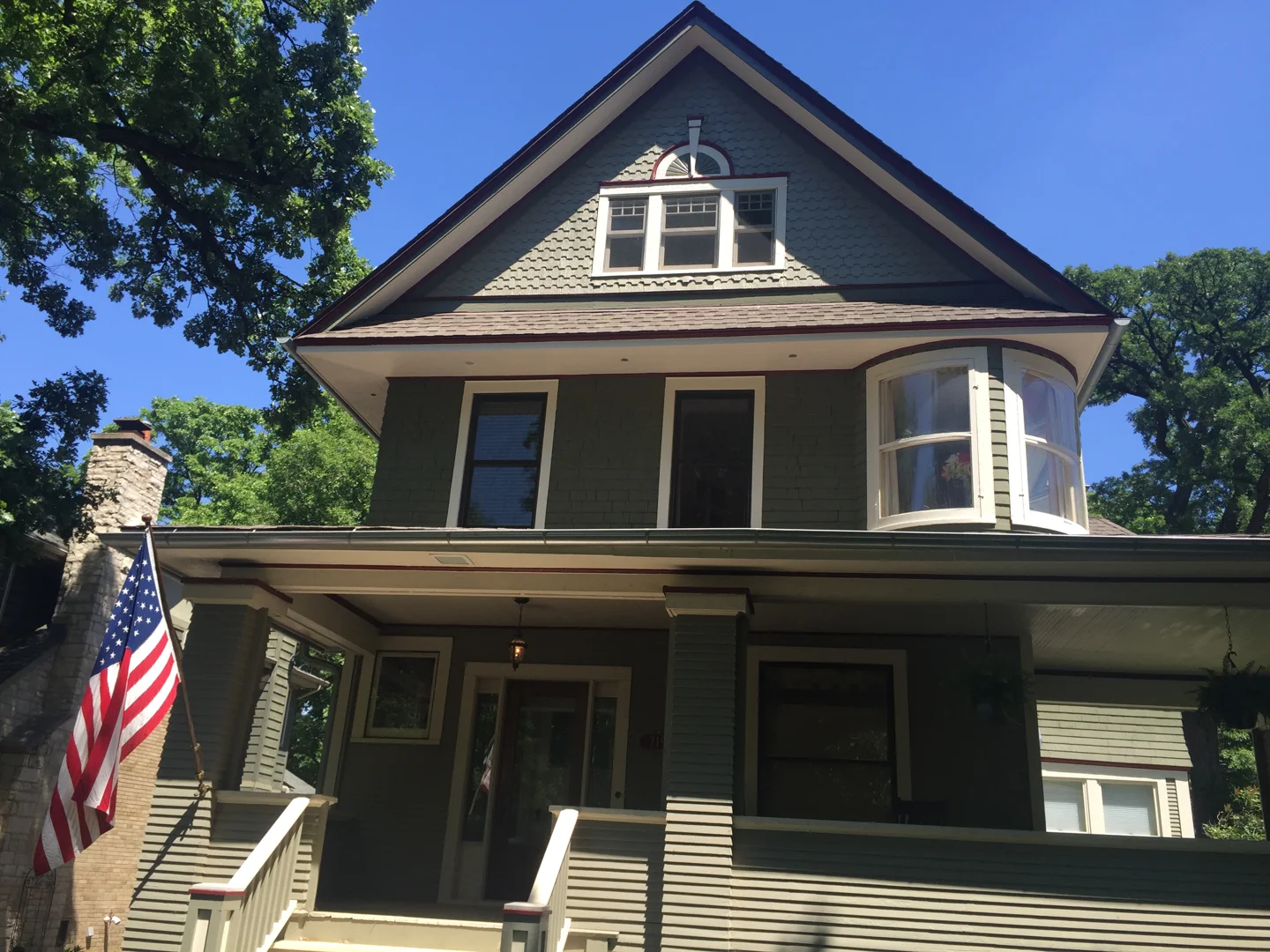 beautiful home extension in a classic Chicago suburb