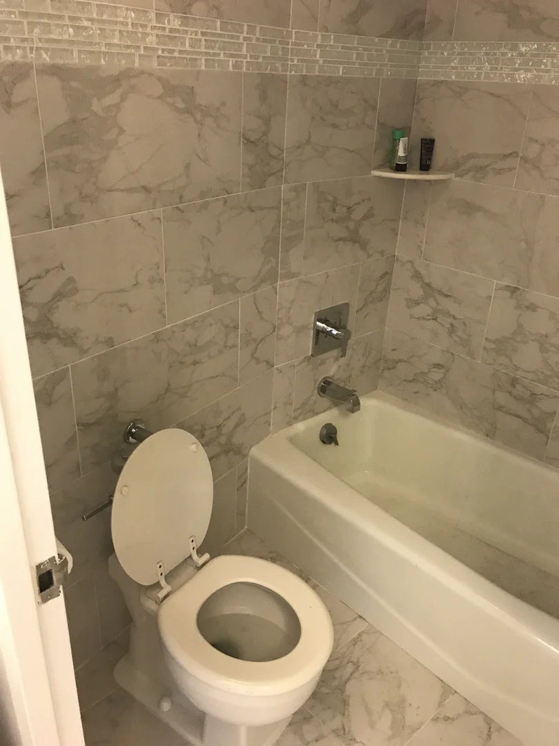 renovated historic Chicago bathroom renovated historic Chicago bathroom