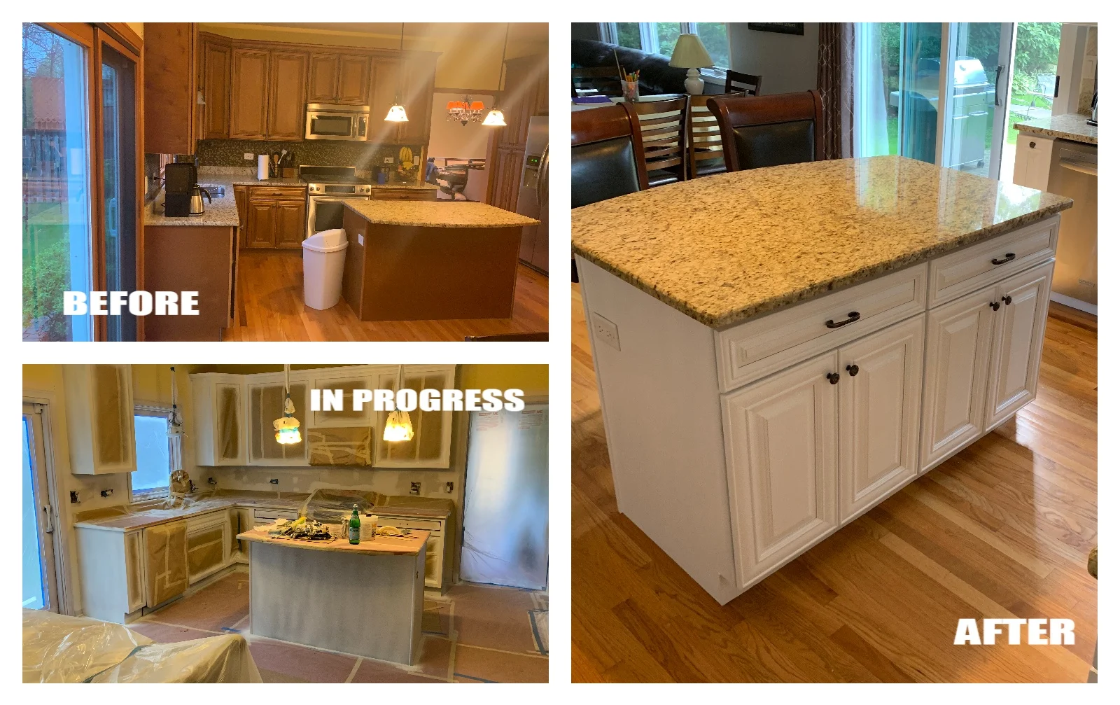 modern kitchen remodel in Evanston