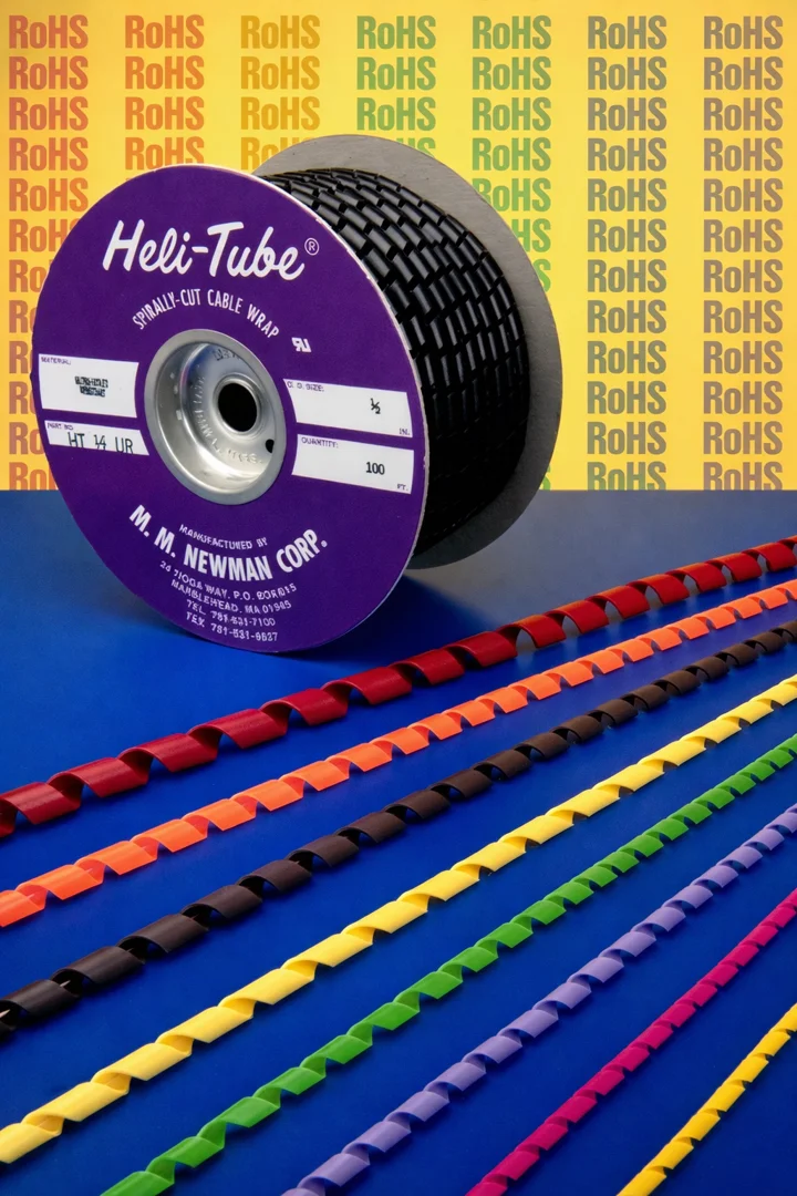 RoHS-compliant cable management solutions used in industrial wire harness assemblies RoHS-compliant cable management solutions used in industrial wire harness assemblies
