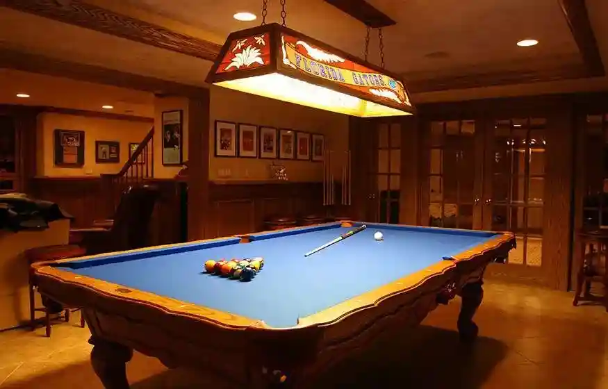 Neat guest suite with cozy decor - basement remodeling services
