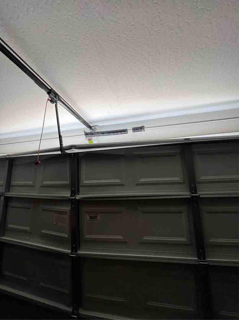 Garage door imbalance - garage door spring replacement scottsdale