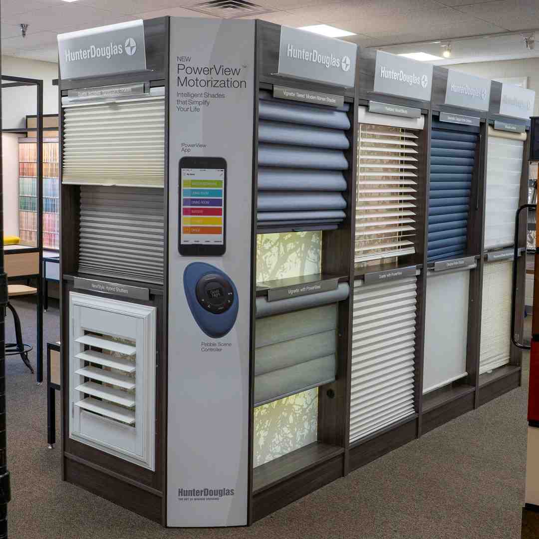 custom blinds and draperies - Benjamin Moore Cranston