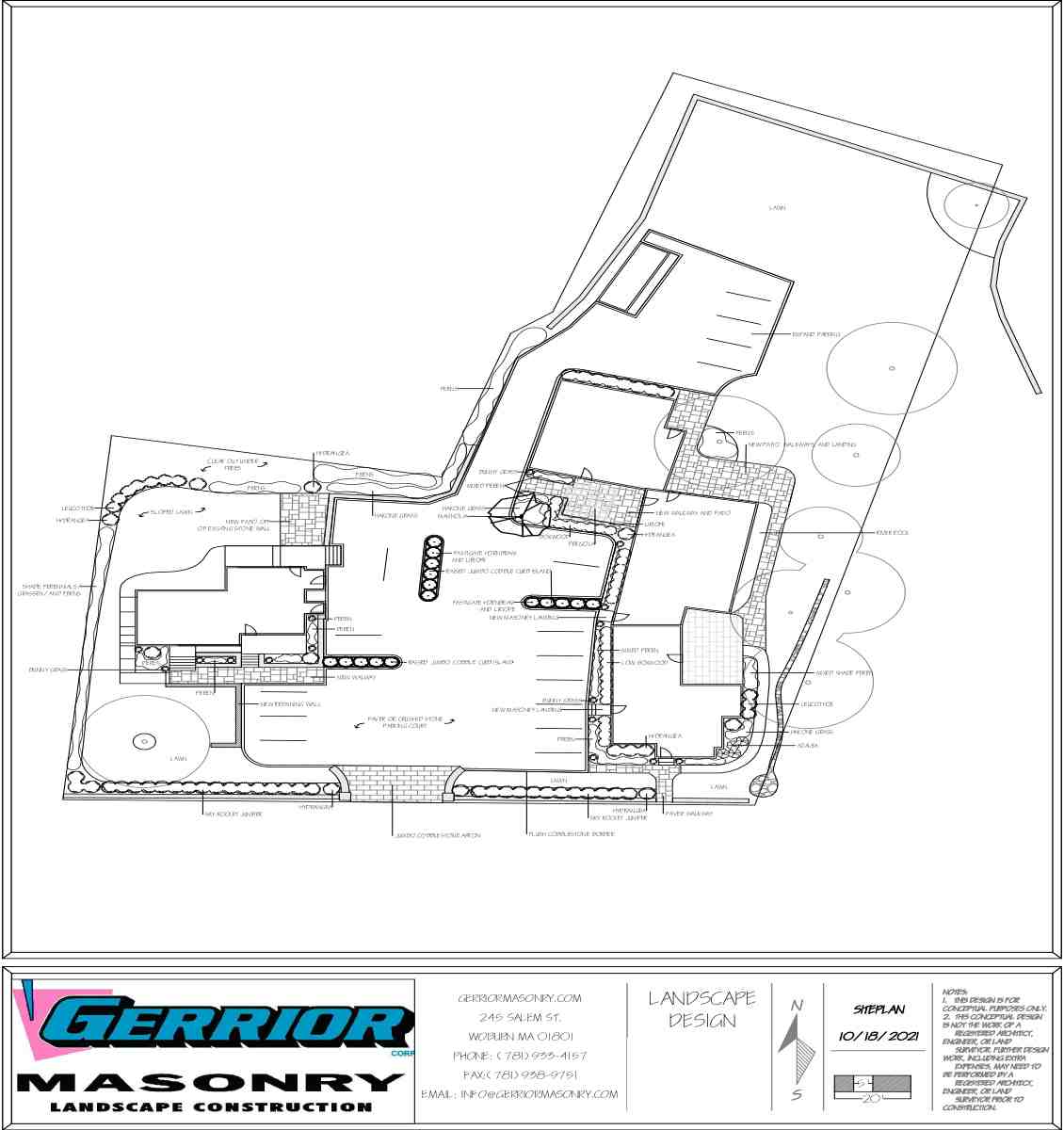 Project Planning - landscape design