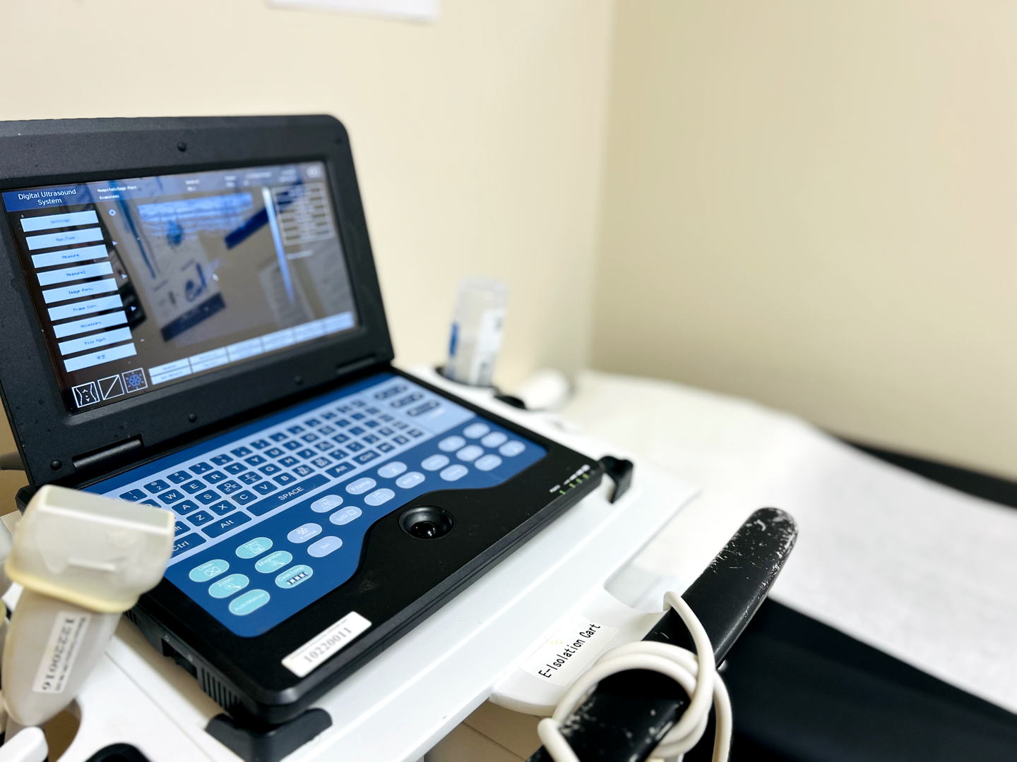 Image of ultrasound-guided trigger point injection targeting the piriformis muscle Image of ultrasound-guided trigger point injection targeting the piriformis muscle