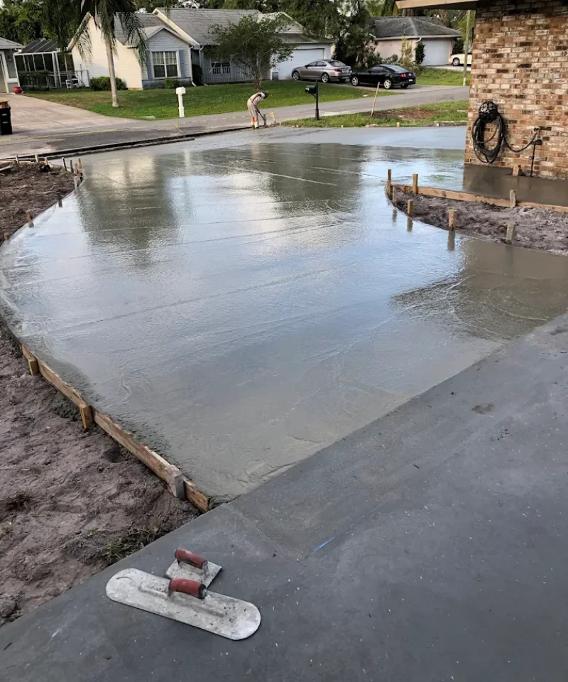 broom finish concrete driveway broom finish concrete driveway