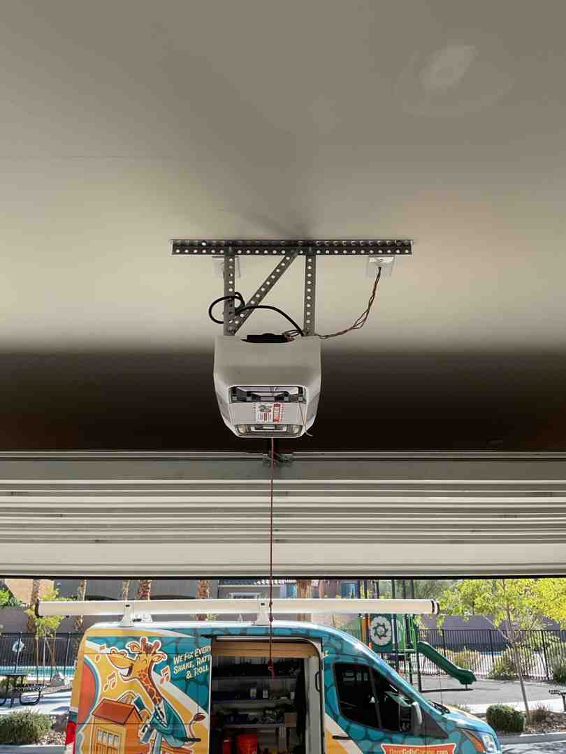 Infographic showing the same-day garage door repair process: initial call and assessment, technician dispatch within 2-3 hours, on-site diagnosis and safety inspection, immediate repair with parts from stocked truck, final testing and tune-up, and restoration of full function the same day - broken garage door same day repair sun city nv