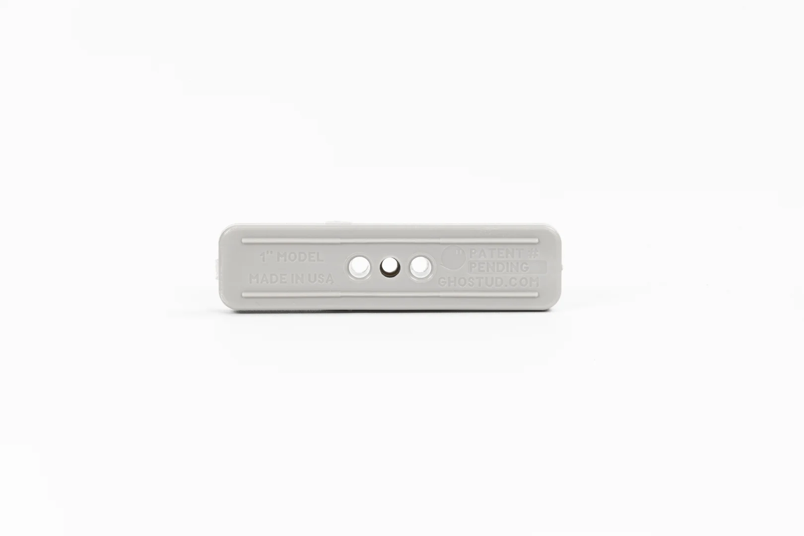 floating shelf bracket fastened directly into wood studs