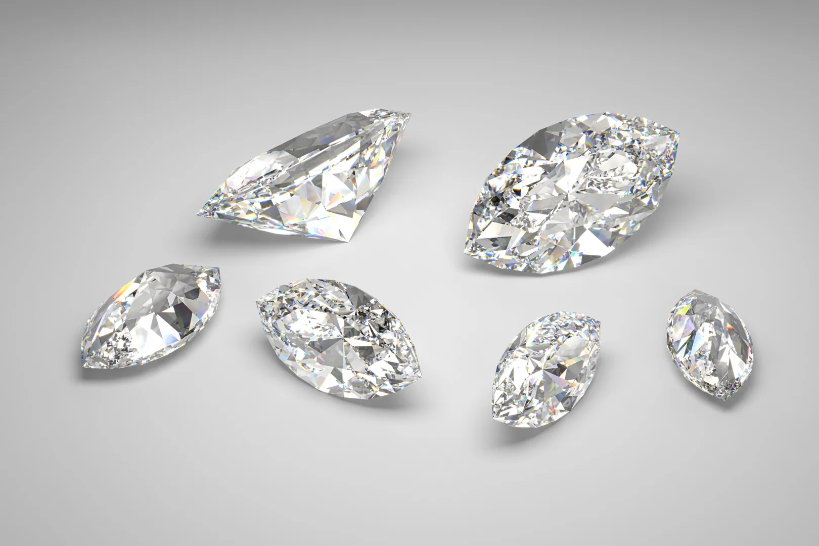 East West and North South marquise bezel engagement rings