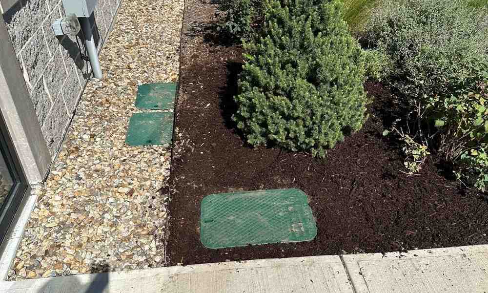 Garden layout - how are irrigation systems installed