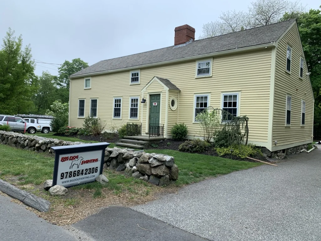 Exterior painting Massachusetts historic home curb appeal - Exterior Painting Massachusetts