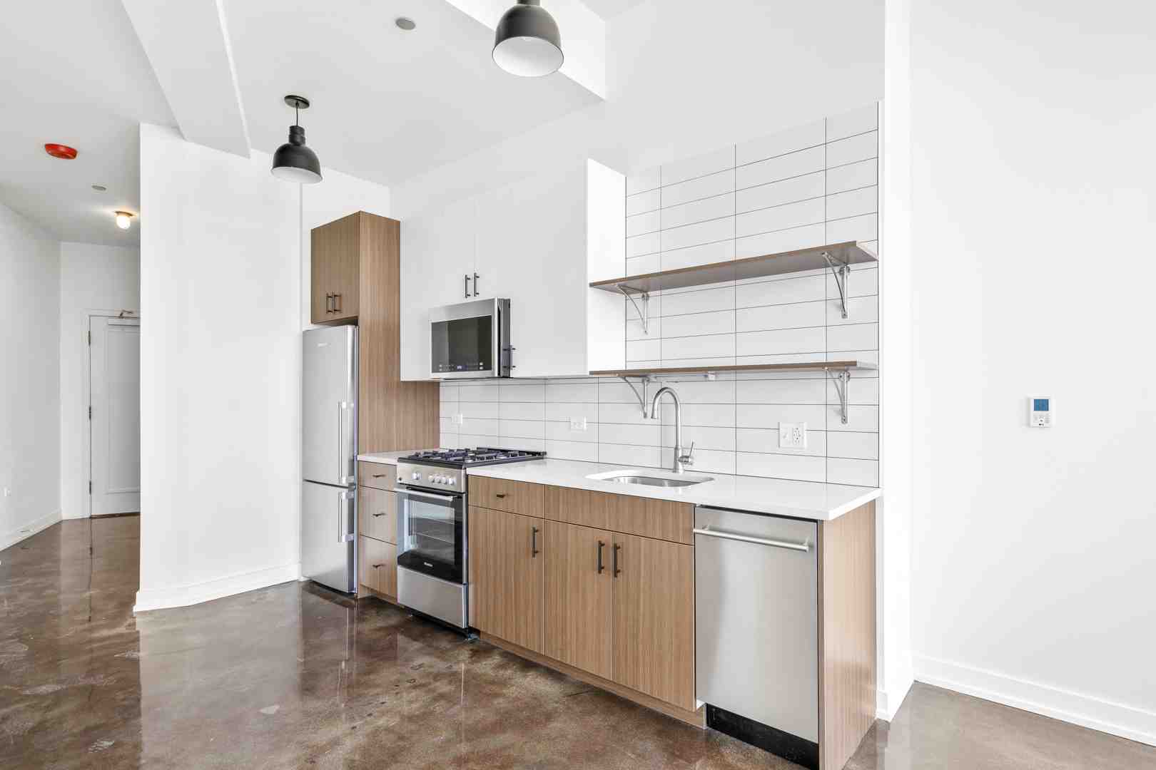 Interior of a modern Chicago luxury apartment living room Interior of a modern Chicago luxury apartment living room