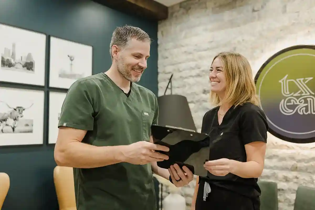 A collage showing different medical specialists, such as a surgeon, a radiologist, and a pediatrician - specialized medical care