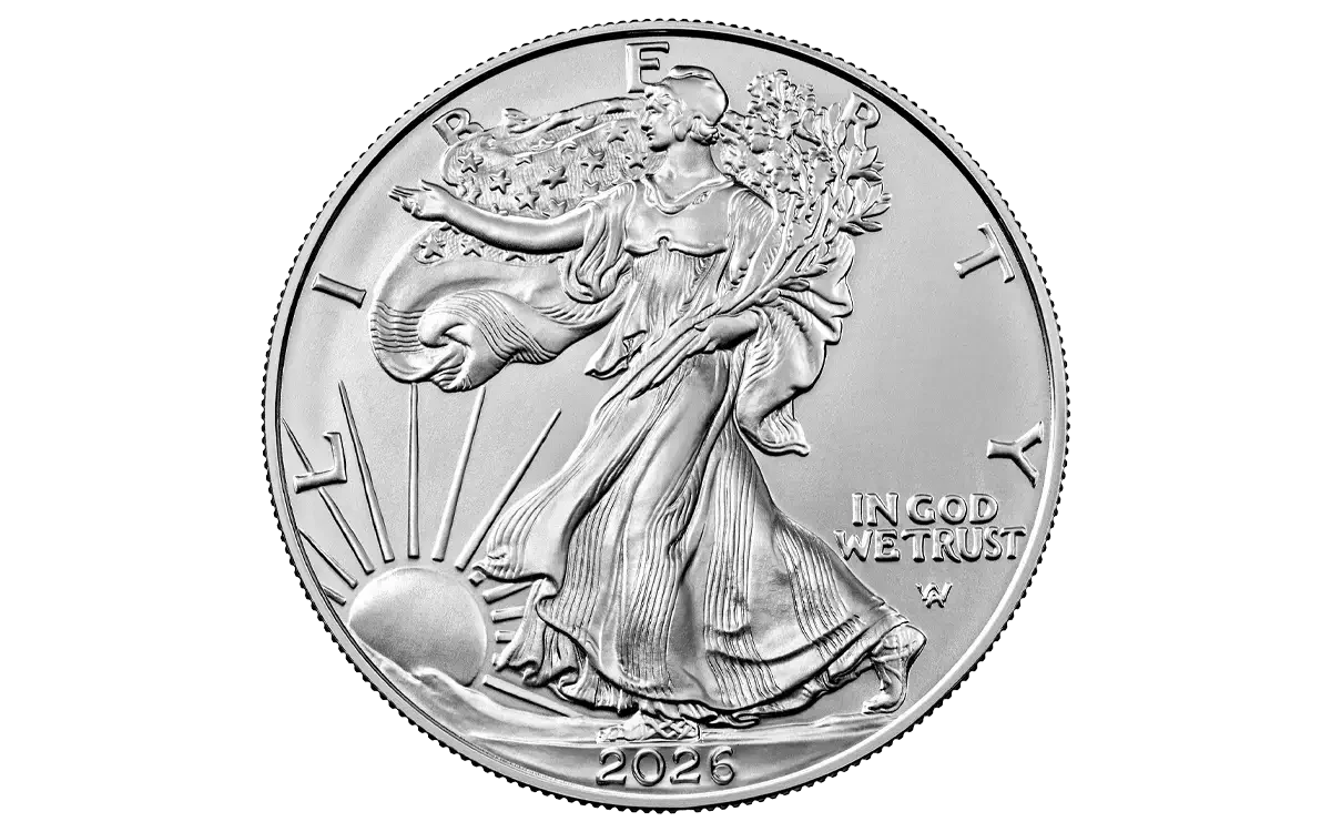 2026 Enduring Liberty Half Dollar showing the Statue of Liberty design