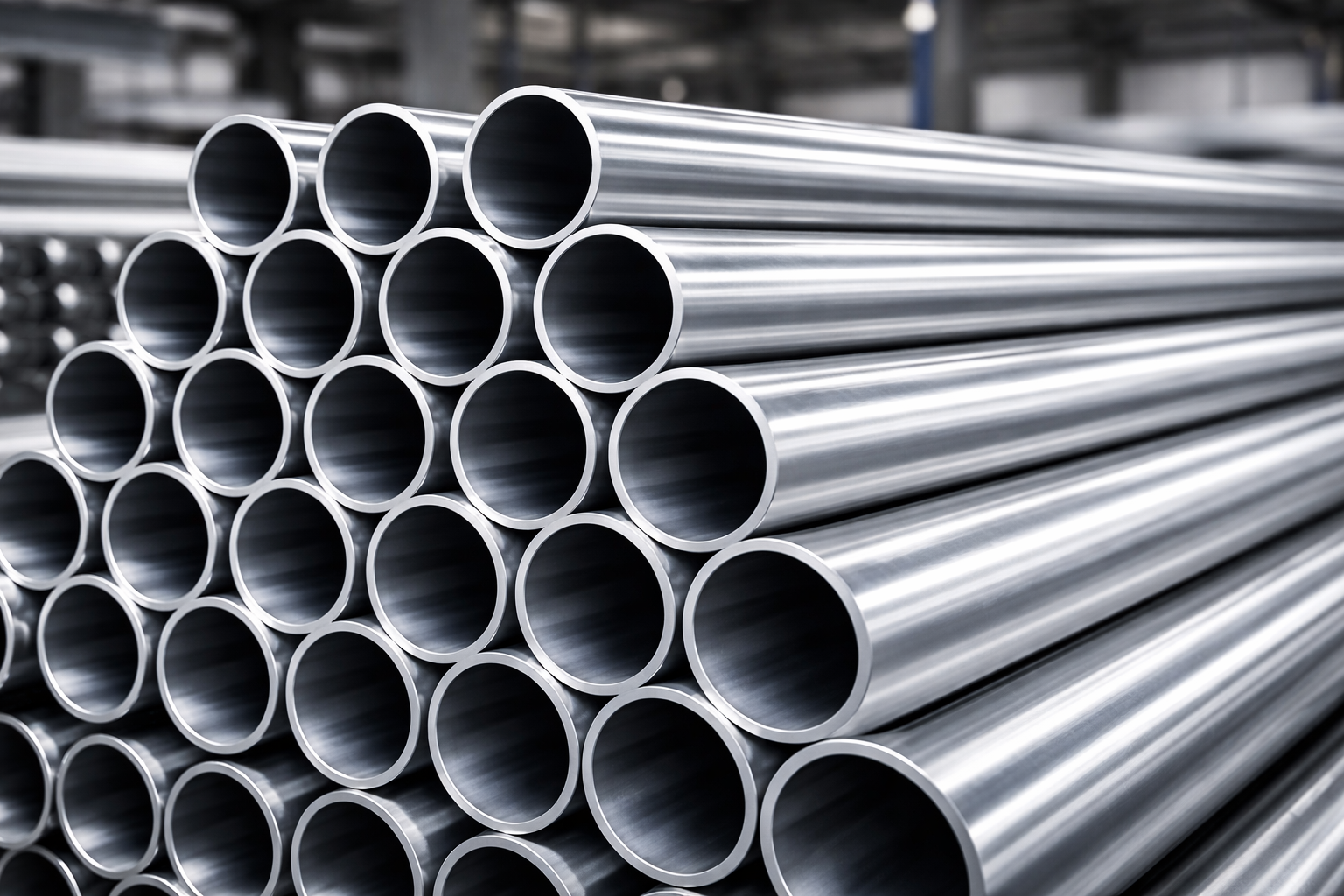Metal distribution warehouse showing organized racks of high-performance alloy bars and pipes - inconel 625 supplier