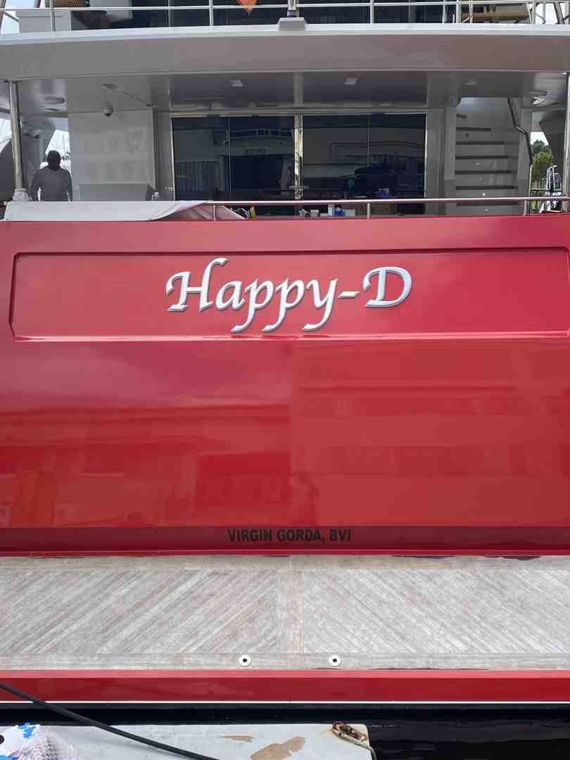 illuminated boat names
