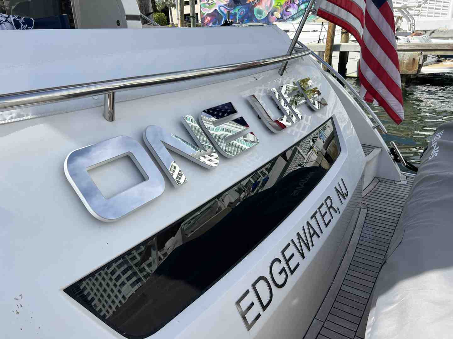 private yacht no boarding sign