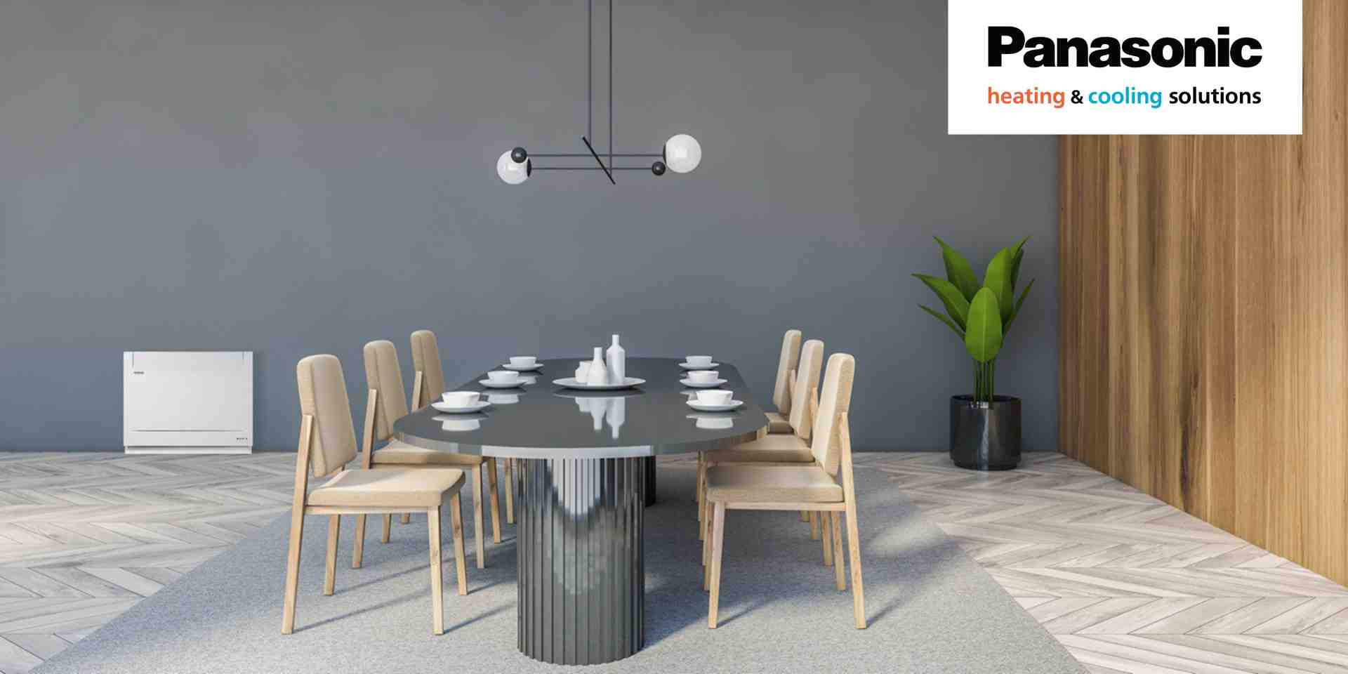 Before-and-after photo of a Varcoe permanent air conditioning installation in an Auckland home - best portable air conditioning units