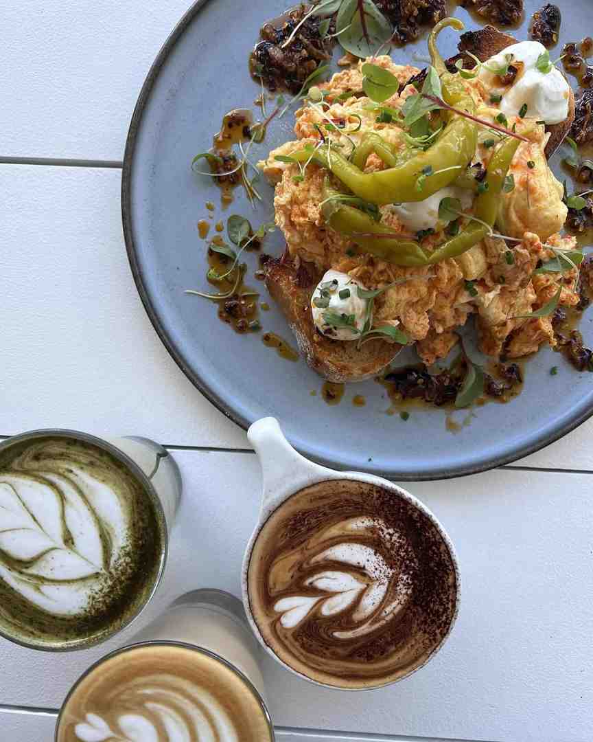 Image of the beautifully plated Chilli Scramble - How Flinders Lane Cafe Became Maroochydore's Favourite Local